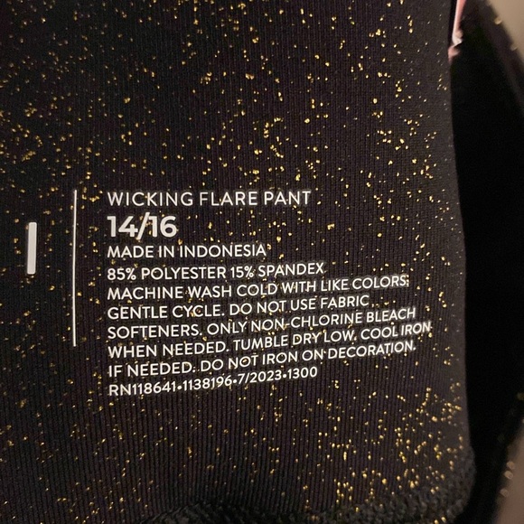 ***NWT*** LIVI FOR LANE BRYANT WICKING FLAIR PANT SIZE 14/16 - Picture 11 of 12